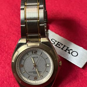 ★電池交換不要 SEIKO ALBA CARIB ソーラー メンズ腕時計★保管品