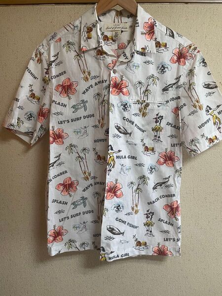 H&M アロハシャツ S 半袖 総柄