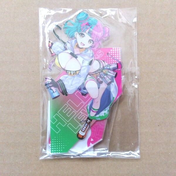 DMMスクラッチ ドルフィンウェーブ アクリルパネルスタンド ヘリー・ルイス