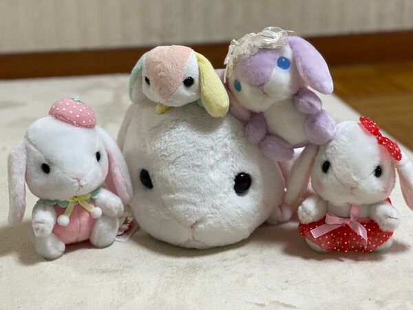 ぽてうさろっぴー ぬいぐるみ