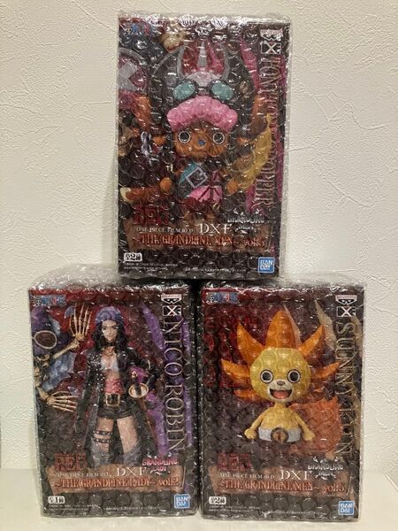 ワンピース ONE PIECE GRANDLINE FILM RED DXF フィギュア サニーくん チョッパー ニコロビン
