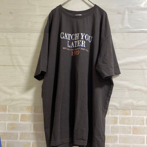 キャッチユーレイター Tシャツ 黒 ヴィンテージ