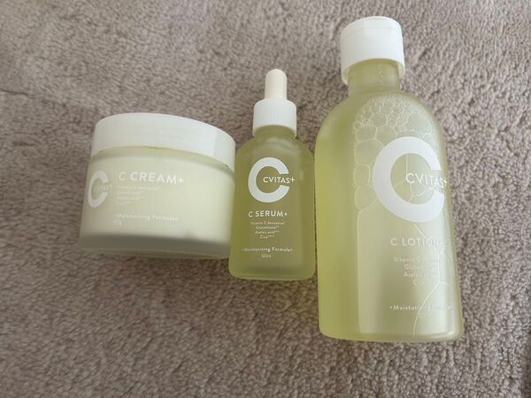 CVITAS+ シビタスプラス高保湿美容クリーム、濃密美容液、高保湿化粧水 3点セット