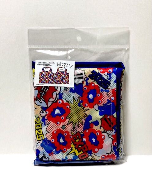 大阪・関西万博 ミャクミャクショッピングバッグ コミック エコバッグ