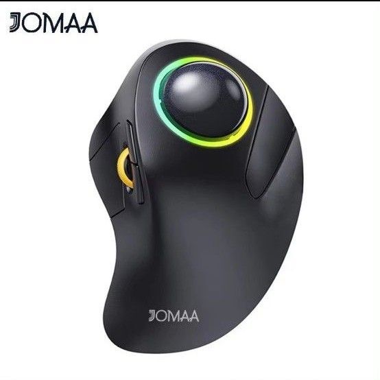 【新品未使用】JOMAA(ProtoArc EM3)トラックボール マウス 人差し指 Bluetooth 無線 USBドングル