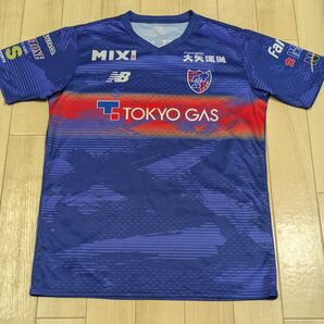 FC 東京 来場者限定品 ユニフォーム サイズL 青 東京ガス