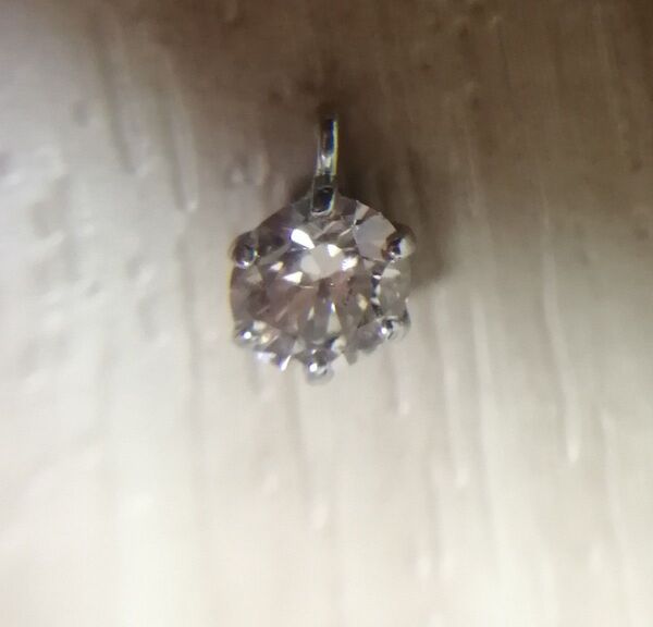 【値下不可】250530 ダイヤ 0.2ct Pt900 ペンダントトップ