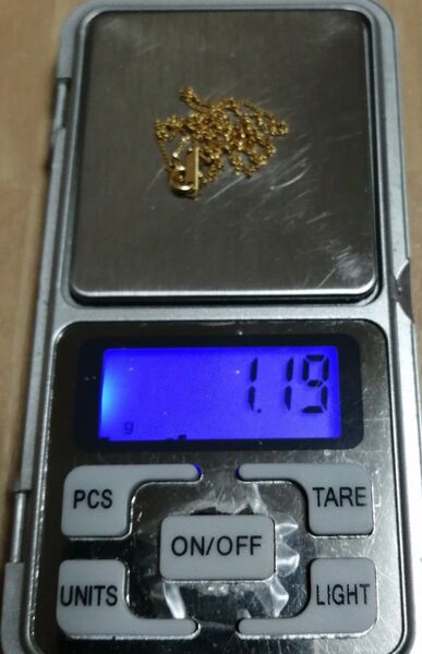 【値下不可】250586 k18 約1.19g 喜平 ネックレス チェーン アガット Agete