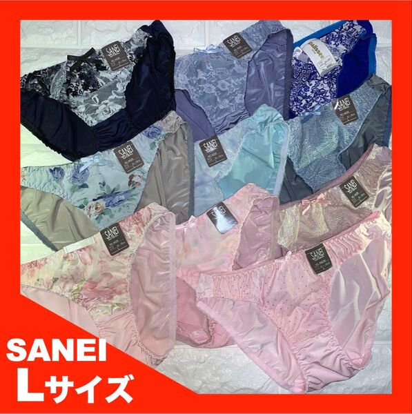 【匿名】SANEI(44226) ショーツ Lサイズ 10枚セット 4688