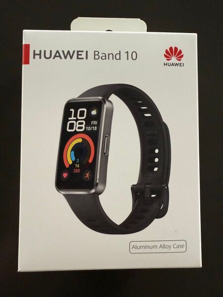 【美品】HUAWEI Band 10 アルミニウムエディション Matte Black NOR-B29