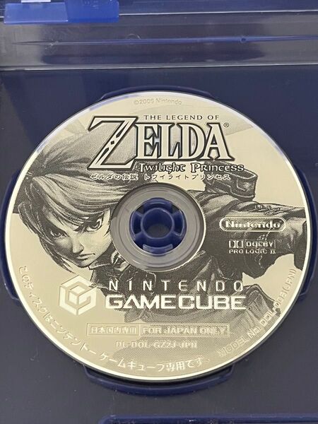 説明書表紙破損の為、特価! ゲームキューブ ゼルダの伝説 トワイライトプリンセス