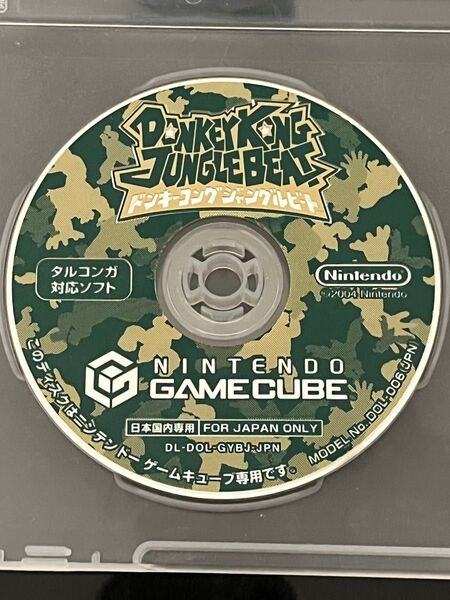 ドンキーコング ジャングルビート ゲームキューブソフト