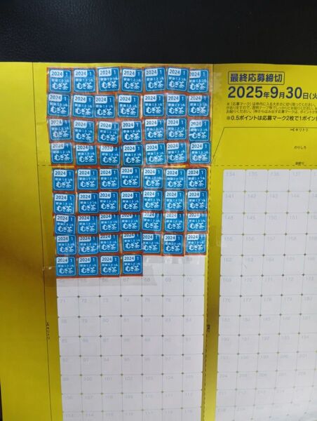 2025 伊藤園 絶対もらえるキャンペーン 60ポイント サンシェード 応募用紙付き イトーヨーカドー限定