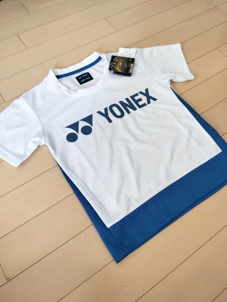 新品!YONEX ヨネックス ジュニア ドライTシャツ 120 受注会限定Tシャツ!