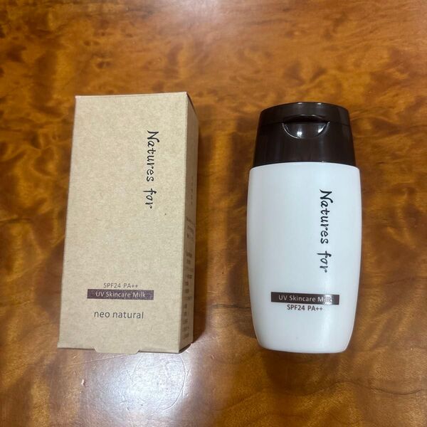 ネオナチュラルネイチャーズフォー UVスキンケアミルクSPF24 PA++30ml