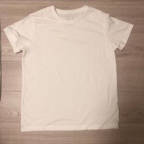 無印良品 白Tシャツ 無地Tシャツ Lサイズ L