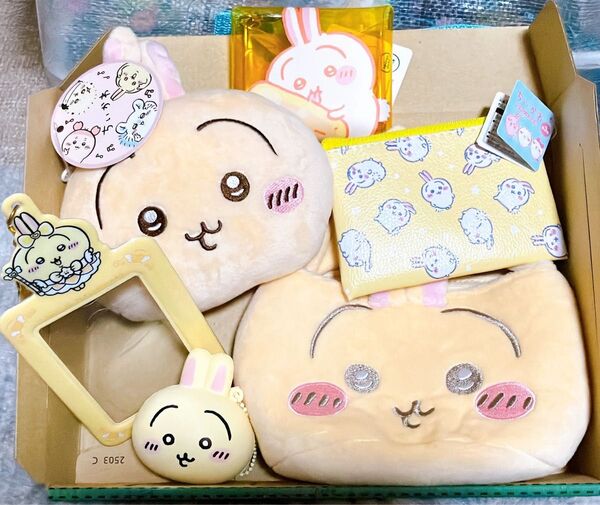 ちいかわ うさぎ グッズ コインパース キャンドゥ まじかるちいかわ トレカケース パスケースポーチ スクイーズ クリアマルチ