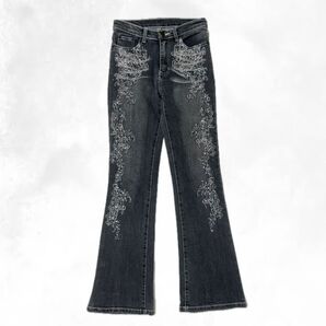 【超美品】ブーツカットデニムパンツ y2k 平成 グランジ