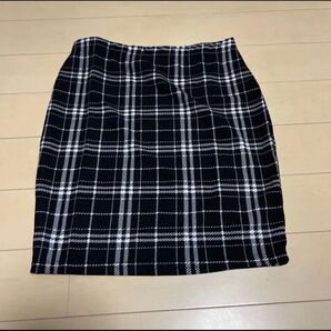 スカートチェック柄Mサイズ