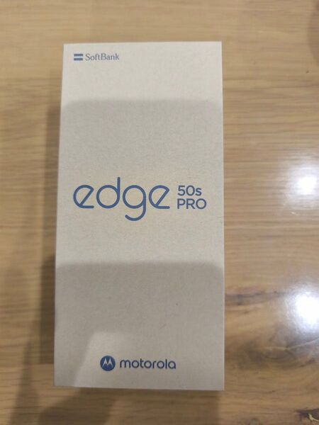 新品 motorola edge 50s PRO ブラックビューティー
