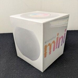 未開封】「Apple HomePod mini MY5H2J/A」ホワイト シュリンク付き