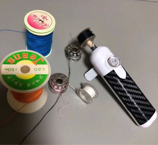 ミシンボビン下糸巻き機(自作)