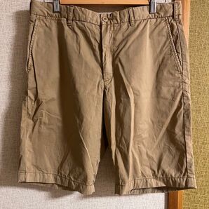 ユニクロ メンズ ハーフパンツ ベージュ
