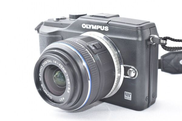 オリンパス OLYMPUS PEN E-PL2 ブラック レンズキット