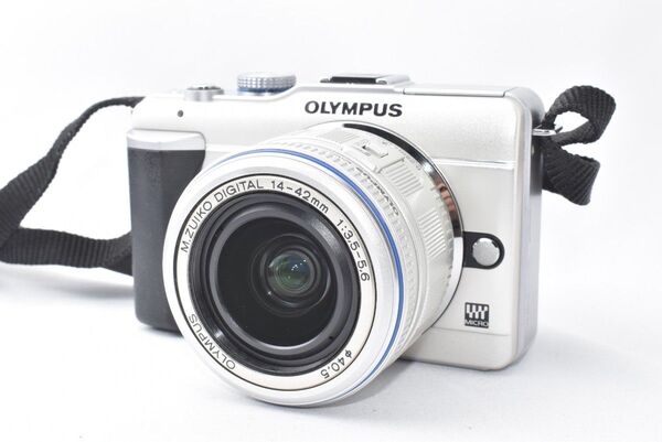 オリンパス OLYMPUS PEN E-PL1 ゴールド レンズキット