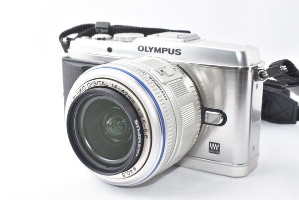 オリンパス OLYMPUS PEN E-P3 シルバー レンズキット