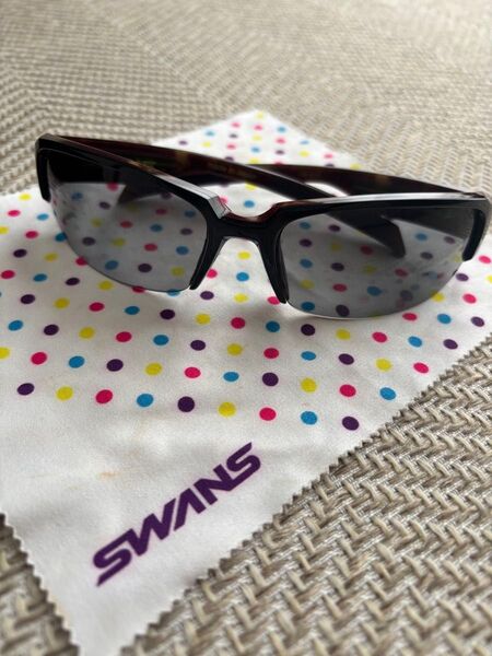 ★SWANS スワンズ GW-3701スポーツ偏光サングラスケース付き