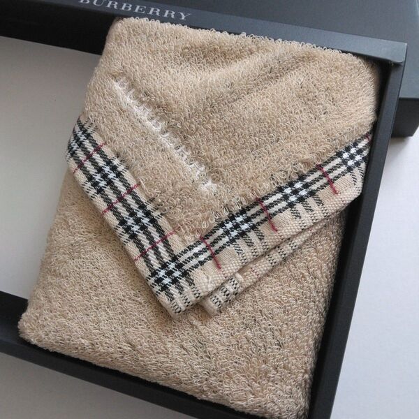 新品未使用 BURBERRY バーバリーフェイスタオル