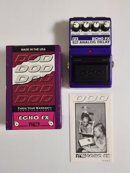 DOD FX96 ECHO FX ANALOG DELAY