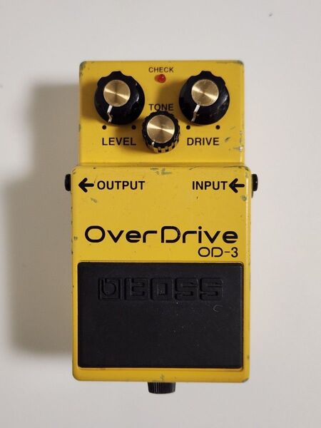 BOSS OD-3 ZKシリアル初年度初月