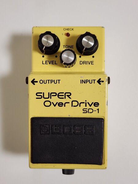 BOSS SD-1 JRC4558D MADE IN JAPAN 日本製