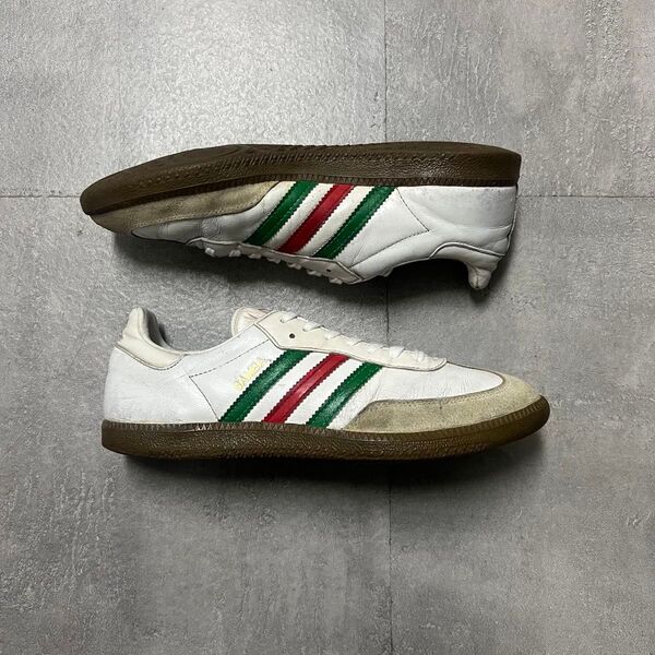 10'sアディダスサンバイタリアカラースニーカーヴィンテージ29cm y2k adidas vintage