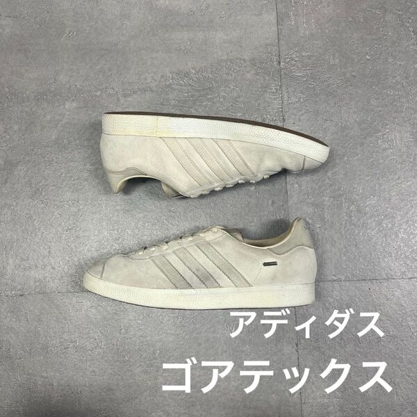 Adidasアディダスガゼルガッツレーゴアテックススニーカー27cm gore texスウェードメンズノームコア