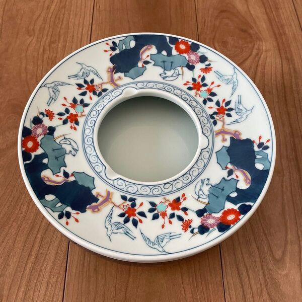有田焼 竜右エ門 灰皿 生花花器 昭和レトロ