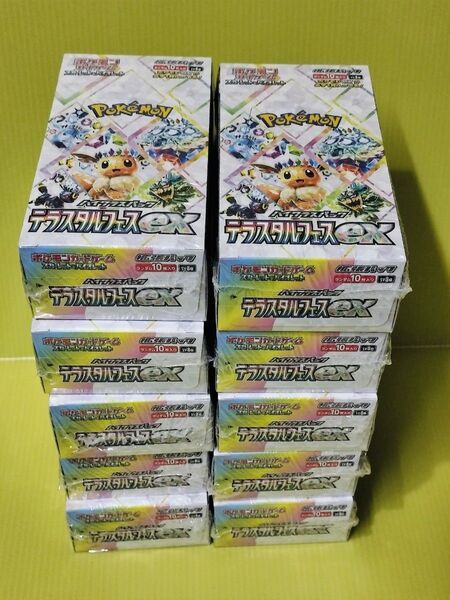 10BOX シュリンク付き テラスタルフェスex ポケモンカード 新品未開封 ポケカ ハイクラスパック