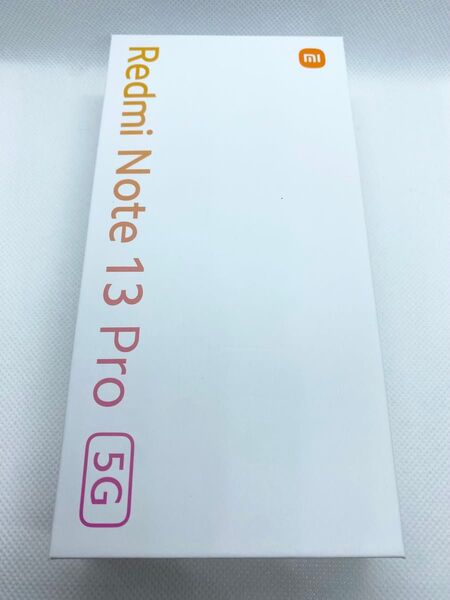 【新品】Xiaomi Redmi Note 13 Pro 5G UQ SIMフリー オーシャンティール XIG05
