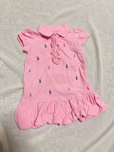 ラルフローレン ralph lauren 半袖 ワンピース スカート 女の子 子供服 ベビー服