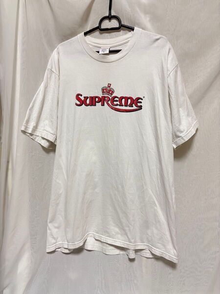 supreme シュプリーム クラウン Tシャツ 半袖 白 ホワイト XL White