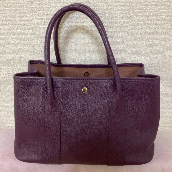 *トートバッグ* パープル ノーブランド 美品
