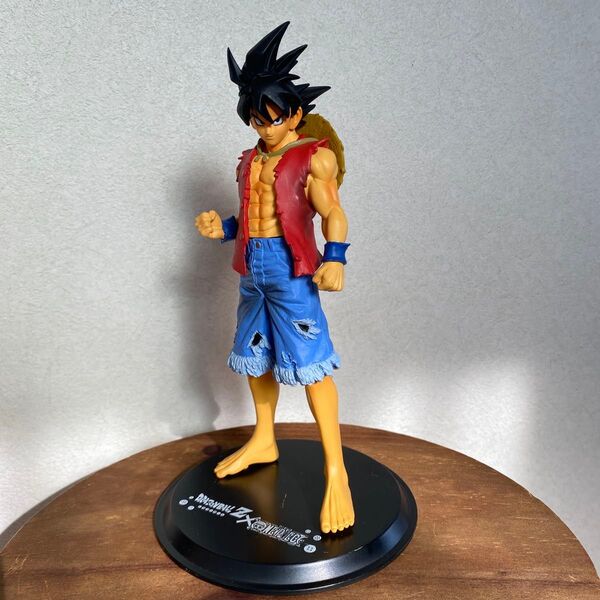 ドラゴンボールZ×ワンピース フィギュア 悟空 ルフィver.