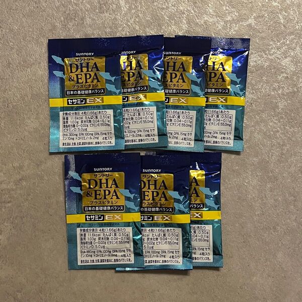 サントリーウェルネス DHA&EPA セサミンEX 3粒×7袋 1週間分