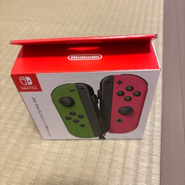 Joy-Con L ネオングリーン/ R ネオンピンク