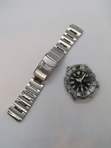 SEIKO セイコー ダイバー ブラックモンスター SKX779 7S26-0350 SS メンズ 自動巻