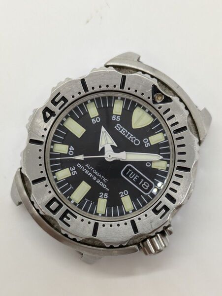 セイコー SEIKO SKX779/7S26-0350 ブラックモンスター ダイバーズ 200M 自動巻き メンズ