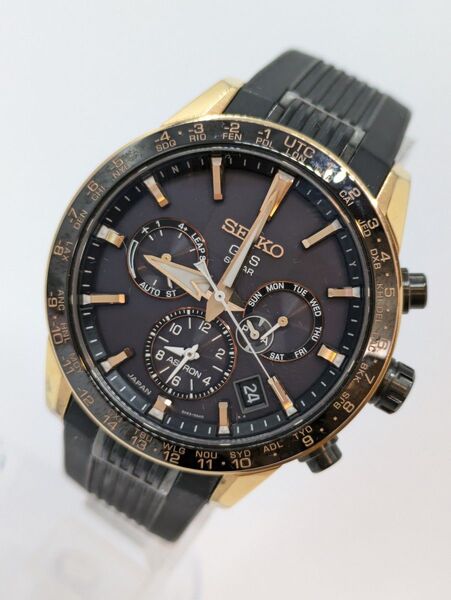 【SEIKO】セイコー アストロン 5X53-0AB0/SBXC006 GPS デイデイト ソーラー電波 メンズ【中古】