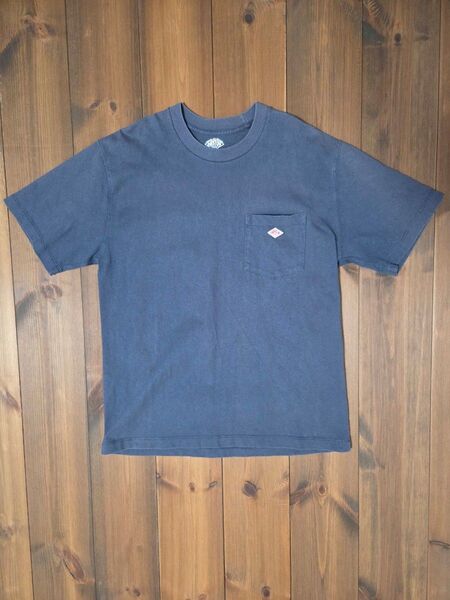 DANTON 半袖Tシャツ ネイビー サイズ40